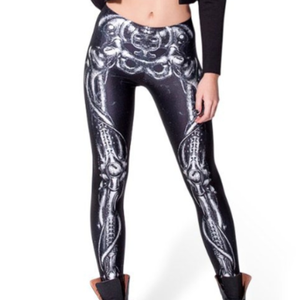 Mechanical Bones Leggings | Blackmilk Clothing
